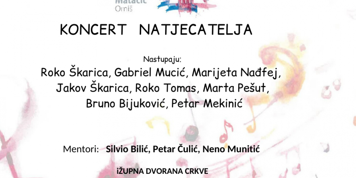 KONCERT UČENIKA - OMIŠ  (1)