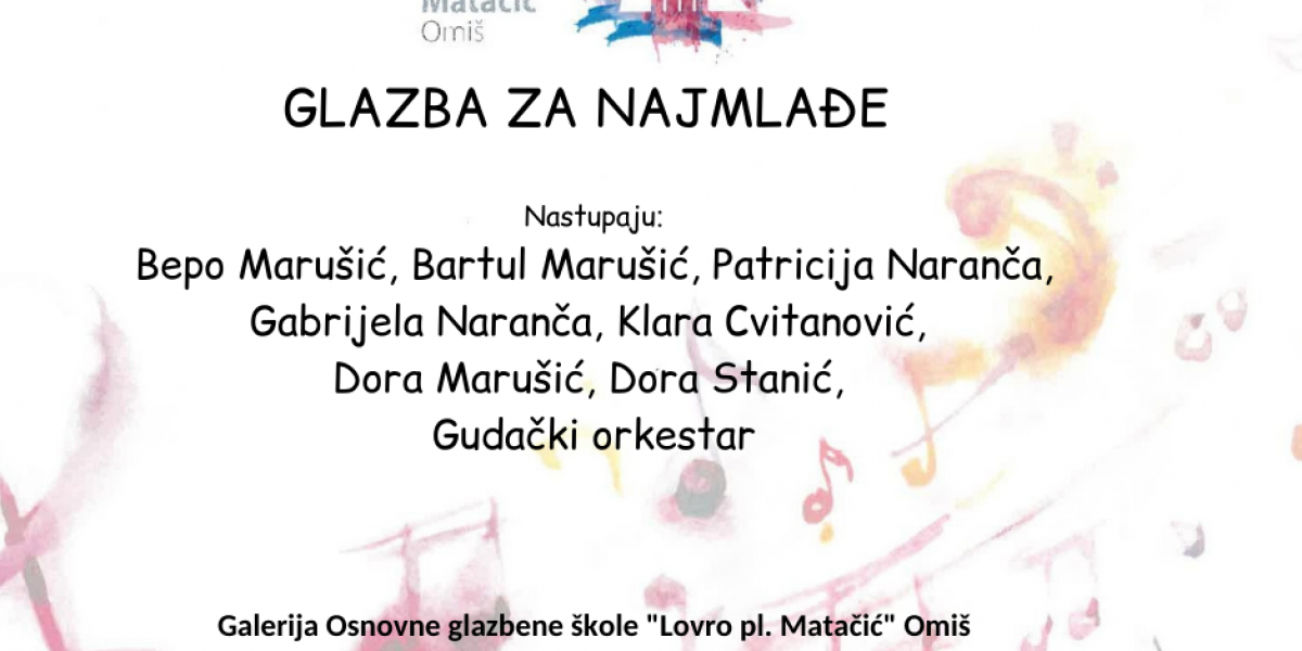 KONCERT UČENIKA - OMIŠ
